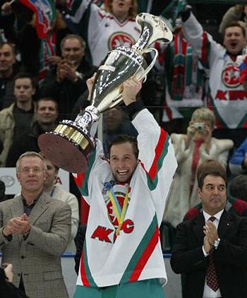 Ak Bars Kazan 2004-05 Russian Hockey Jersey Kovalchuk Dark