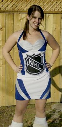 Lise's NHL dress