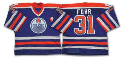 Oilers 88-89 jersey