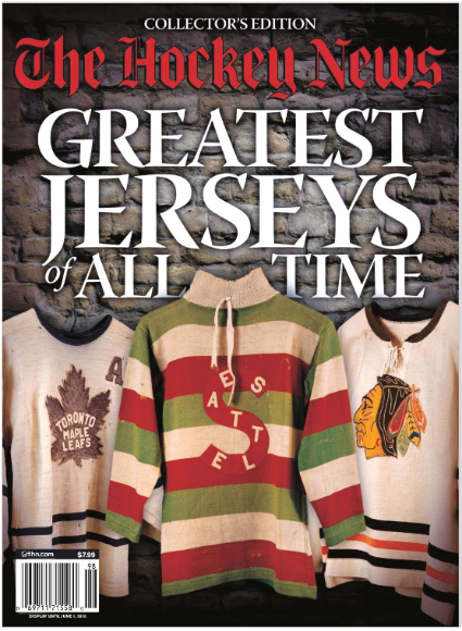 hockey hall of fame book of jerseys