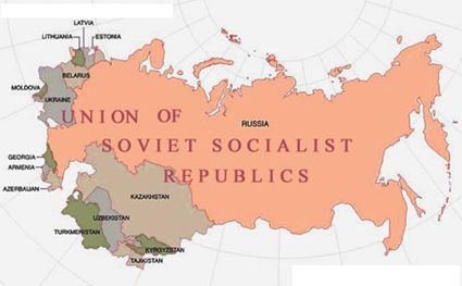 Soviet Union Map