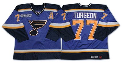 Turgeon Blues jersey