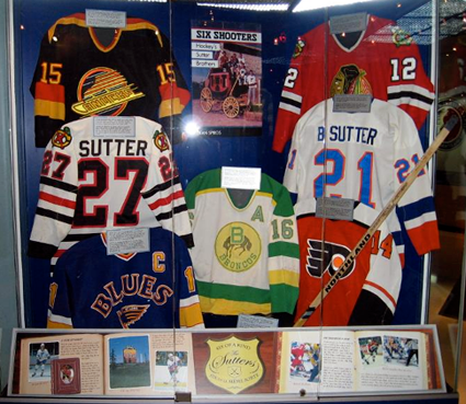 The Sutter display @ HHOF