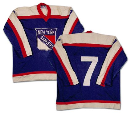 new york rangers jersey history. New York Rangers 76-77 jersey