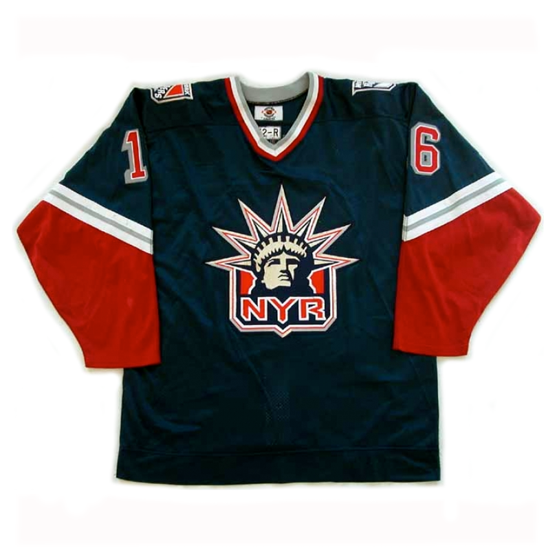 new york rangers jersey. 1997-98 New York Rangers Pat