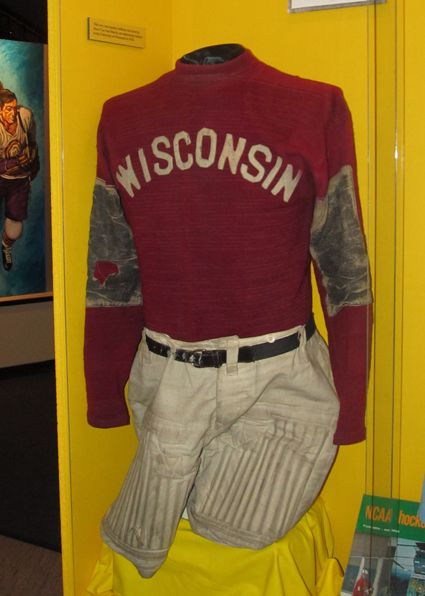 An amazing 1924 University of Wisconsin jersey