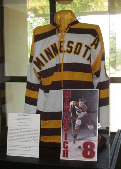 John Mayasich University of Minnesota jersey