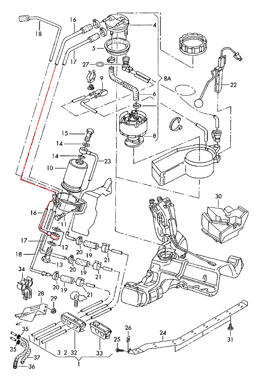 Kinked Fuel Line... Options?