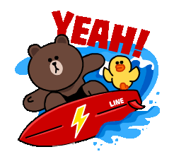 LINE Characters - Happy Vacations (100 Coins): These new animated stickers will make your vacation days more lively than ever! Chill out and take a breather with your favourite LINE characters!