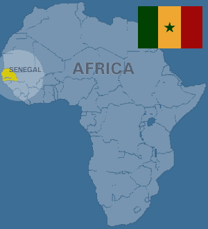 Senegal on continent