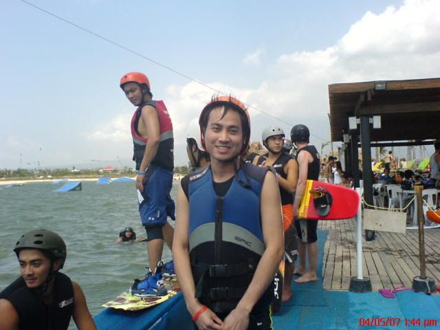 CWC (Camsur Watersports Complex) - preparing to experience the breathtaking kneeboarding watersport