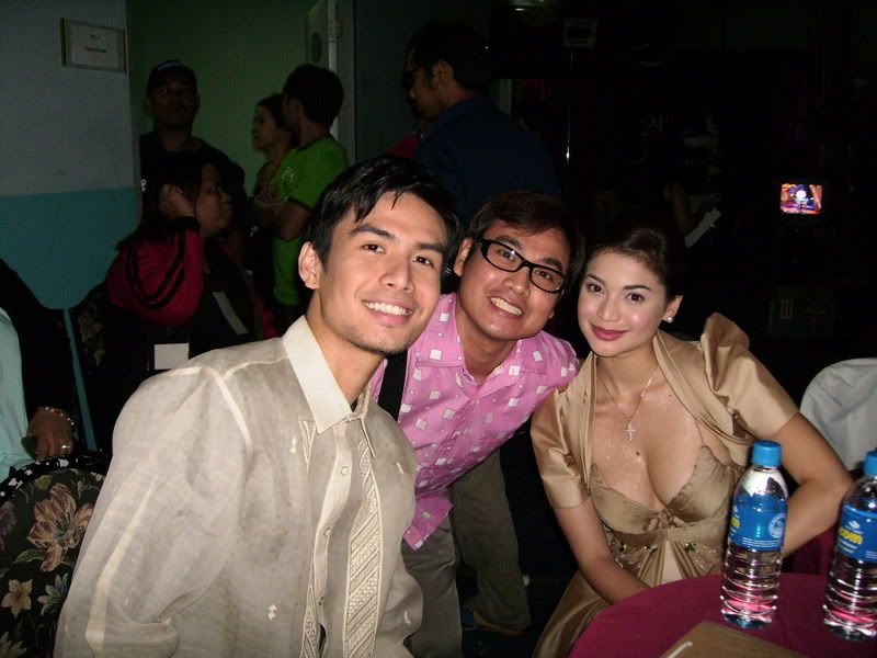 with Christian and Anne Curtis