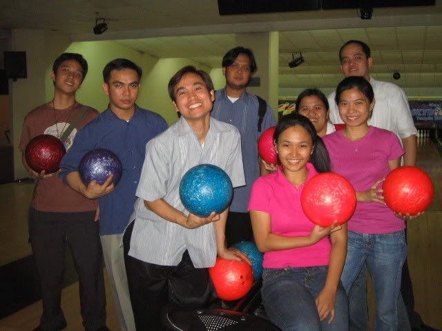 bowling time @ Galleria with DB team