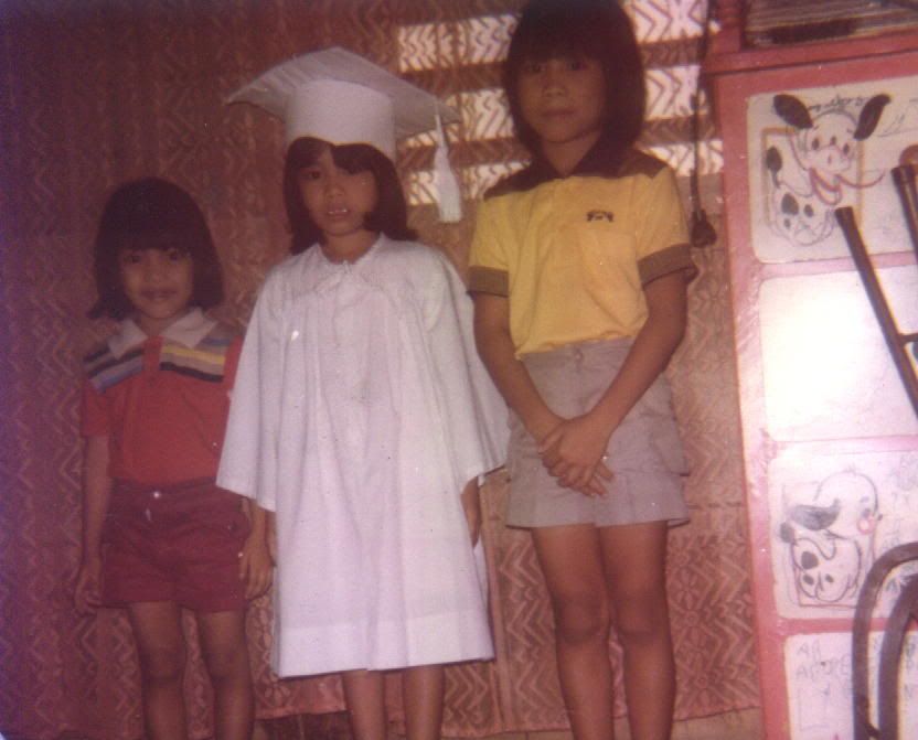 When I was 7 years old (rightmost)