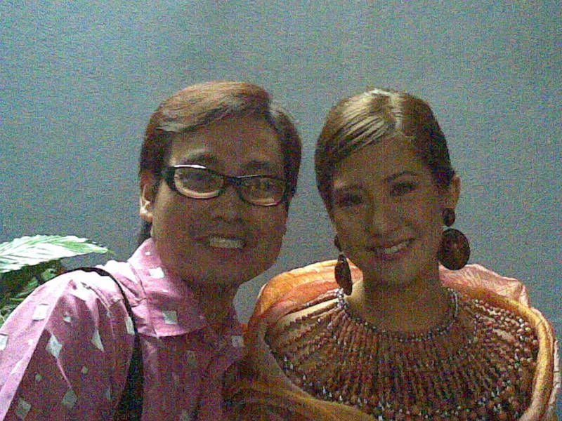 with Jolina Magdangal