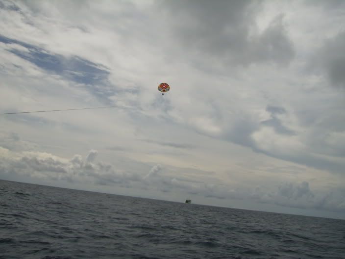 Boracay Island, Malay, Aklan - Enjoying Parasailing