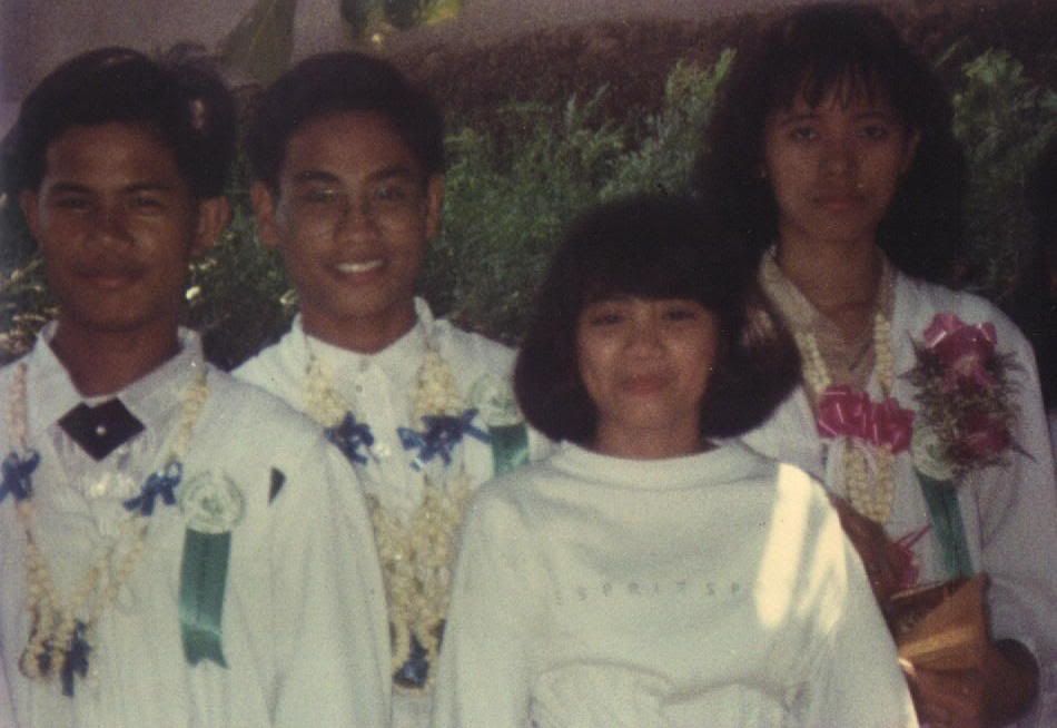 MHS Graduation - Jonathan, Armand, Grace (my sister) & Lorna