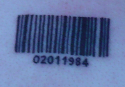 barcoded