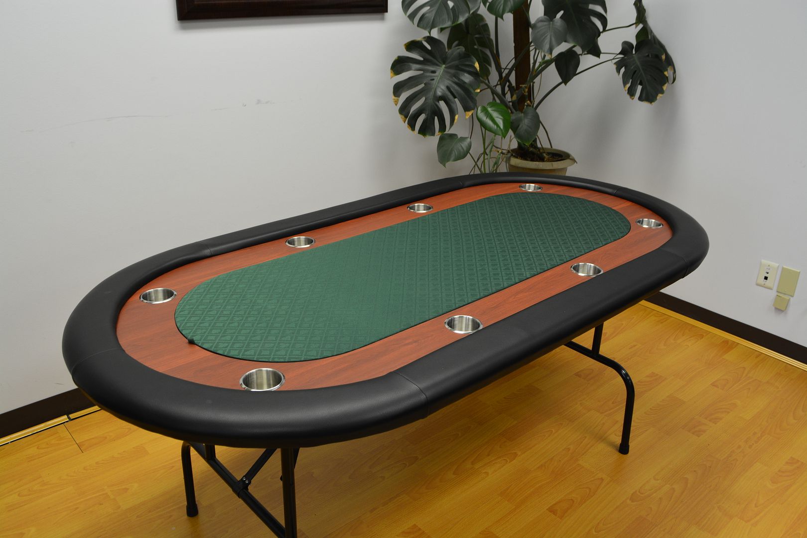8 Players 72" Texas Holdem Poker Table Folding Legs eBay