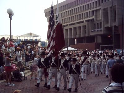 the beginnings of the parade