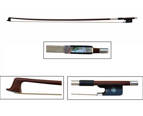 Advanced Model An Ironwood Viola Bow Sterling Silver