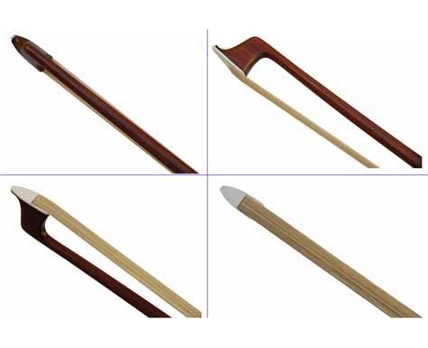 Advanced Model An Ironwood Viola Bow Sterling Silver