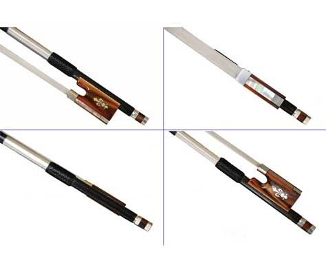 Advanced Model Graphic Carbon Violin Bow Silver OX Horn