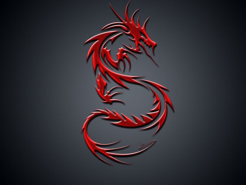 wallpaper red dragon. do you know who you are ?