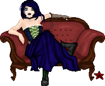 Award winning doll in a Nightshade contest. I kinda like it...mainly I like the chair. ADOPTABLE