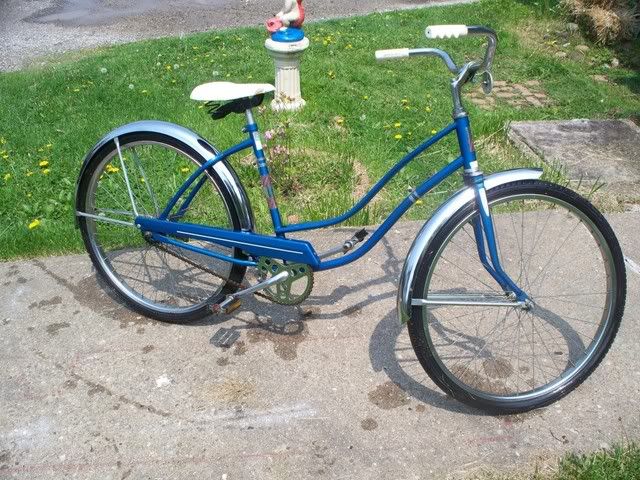 old style womens bike