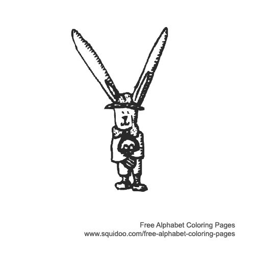 Bunny Alphabet - Y