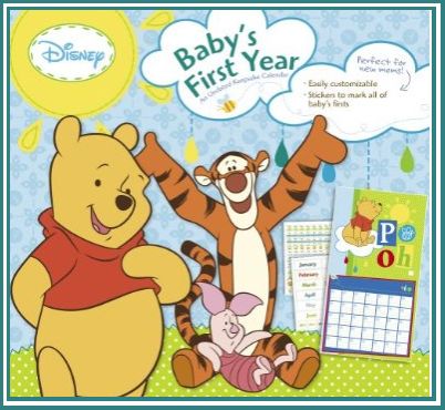 Male Calendars 2012 on Baby S First Year 2012 Calendar   Baby Boy   Baby Girl