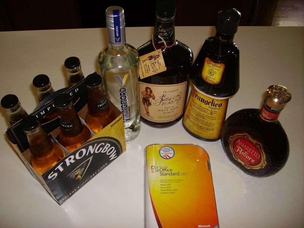 So, I went to the McChord AFB BX last night. . .