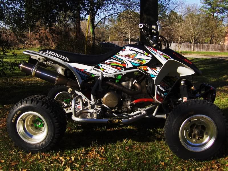 2008 Honda trx450r plastics #4