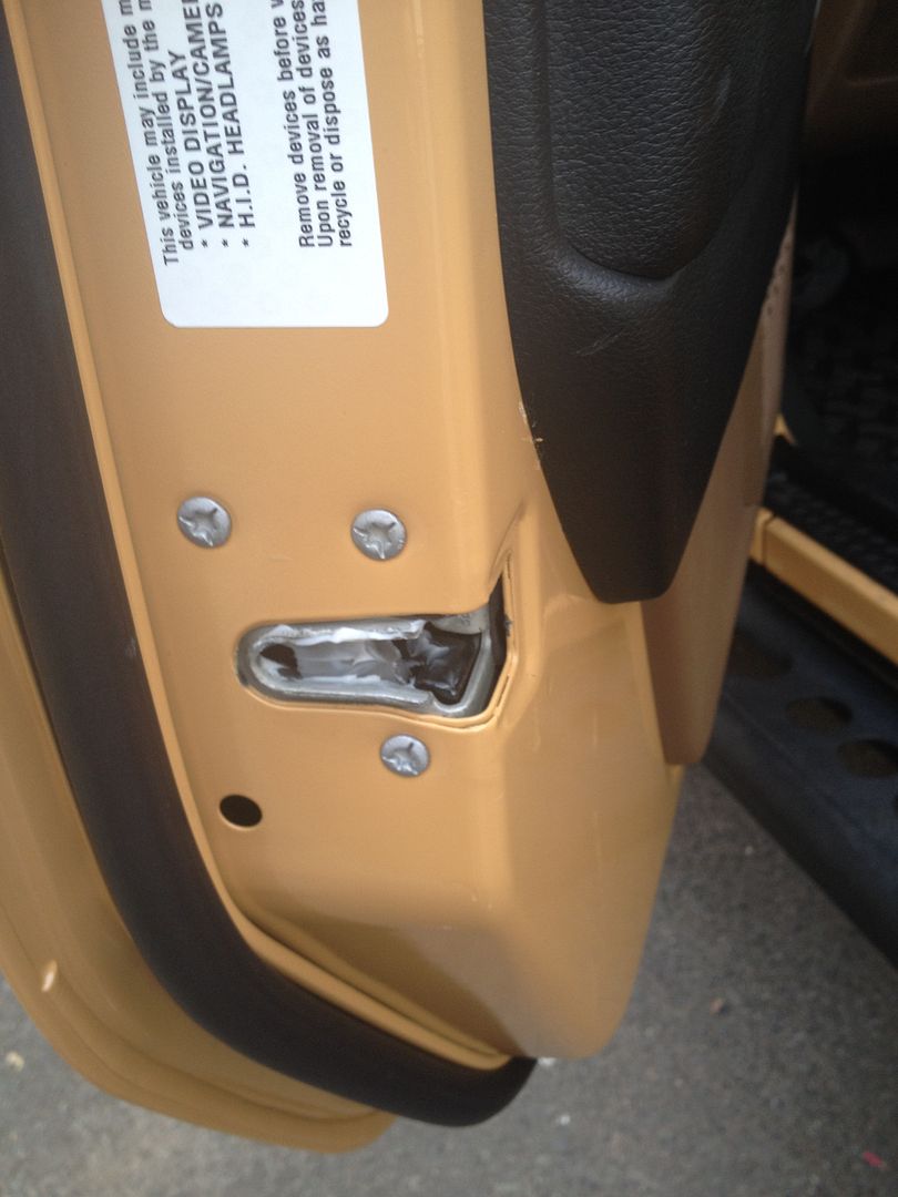 Adjusting the OEM door latches... Jeep Wrangler Forum
