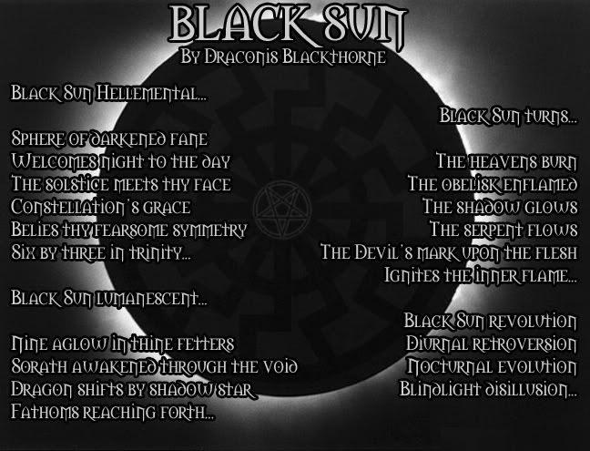 Black Sun by Draconis Blackthorne