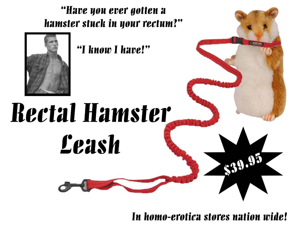 Rectal Hamster Leash