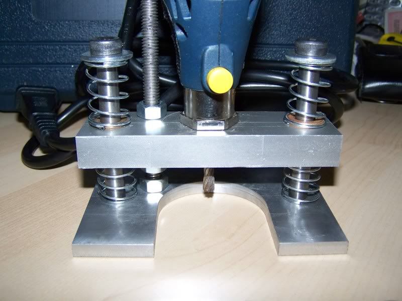 Fabricated base for my rotary tool