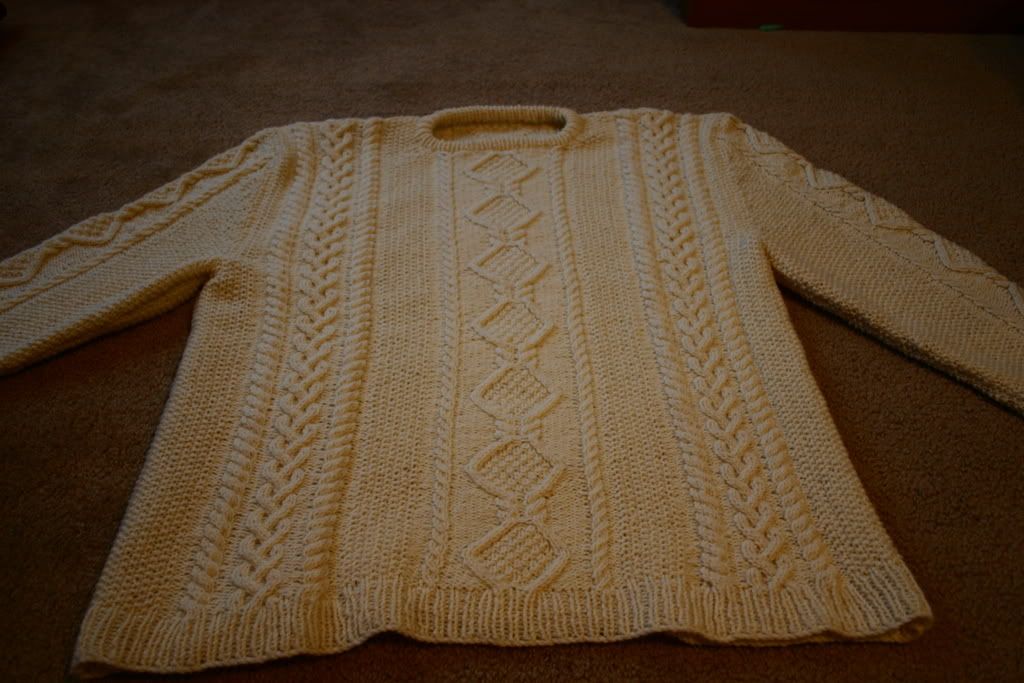 The sweater that almost was.