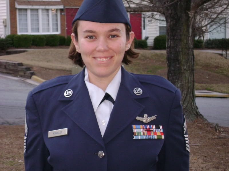 air force service dress blues photo