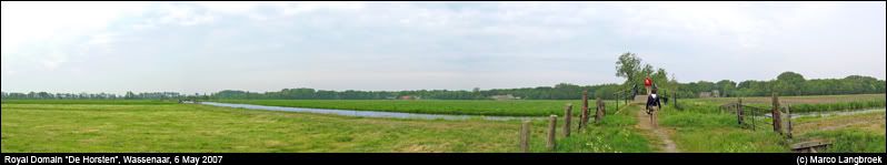 Polder landscape, Royal Domain De Horsten, Wassenaa