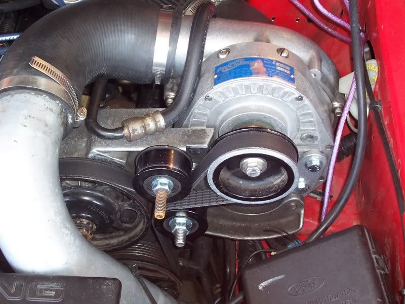 9495 mustang procharger d1sc w/ intercooler complete kit! Ford