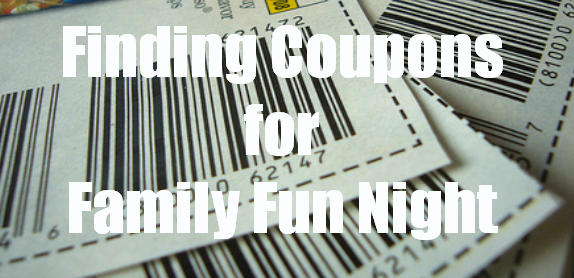 Finding Coupons for Family Fun Night | #coupons