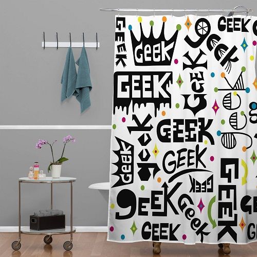 Geeky Shower Curtains | #geek