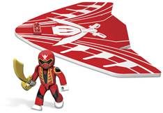 Mega Bloks Super Megaforce Red Ranger Air Glider
