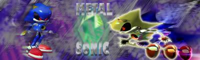 Metal Sonic and his high powered super variant