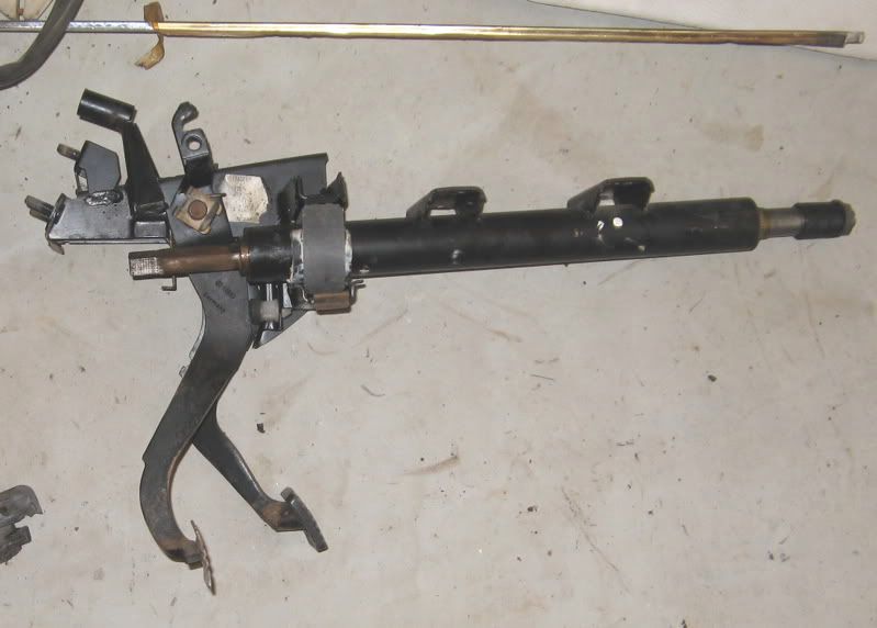 FS Manual Transmission Pedal Cluster and Steering Column Complete 40