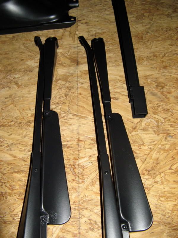 FS Powdercoated windshield wipers with the GTI wing 20 each set plus shipping VW Vortex