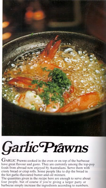 Sizzling garlic prawn recipe