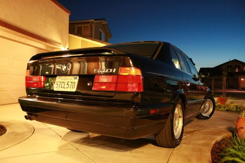 Now I have a 1994 BMW 540I